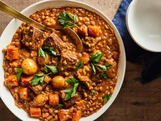 Beef cholent