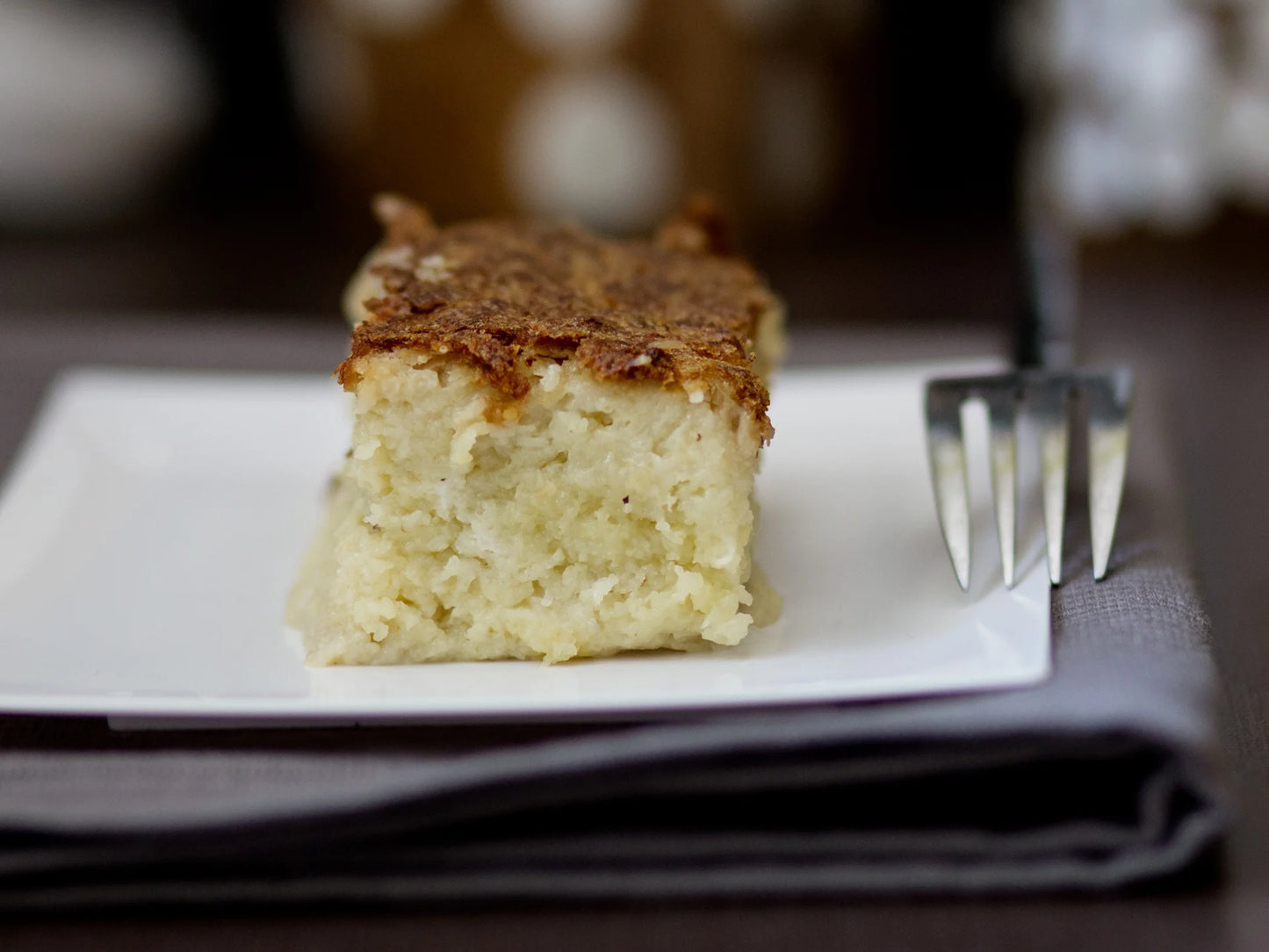 Potato kugel white