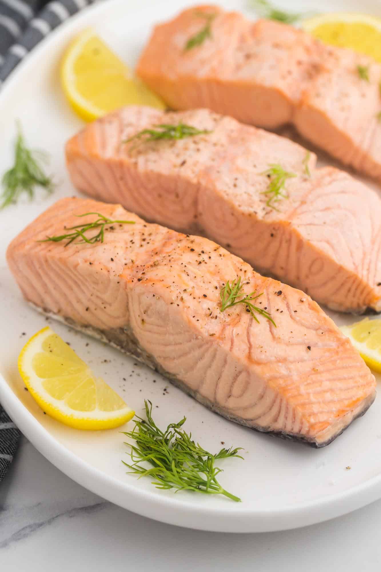 Salmon Fillet Hungarian Style