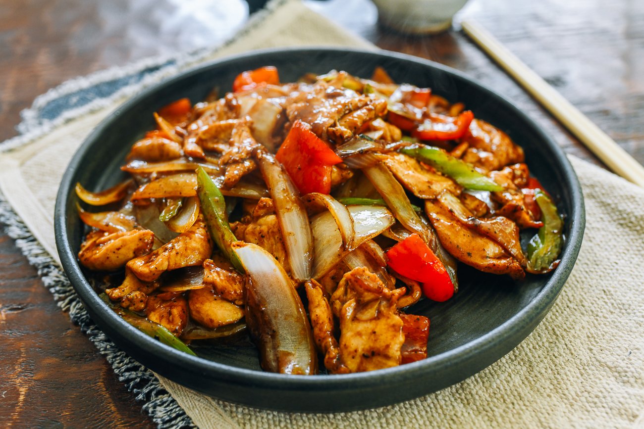 Black Pepper Chicken
