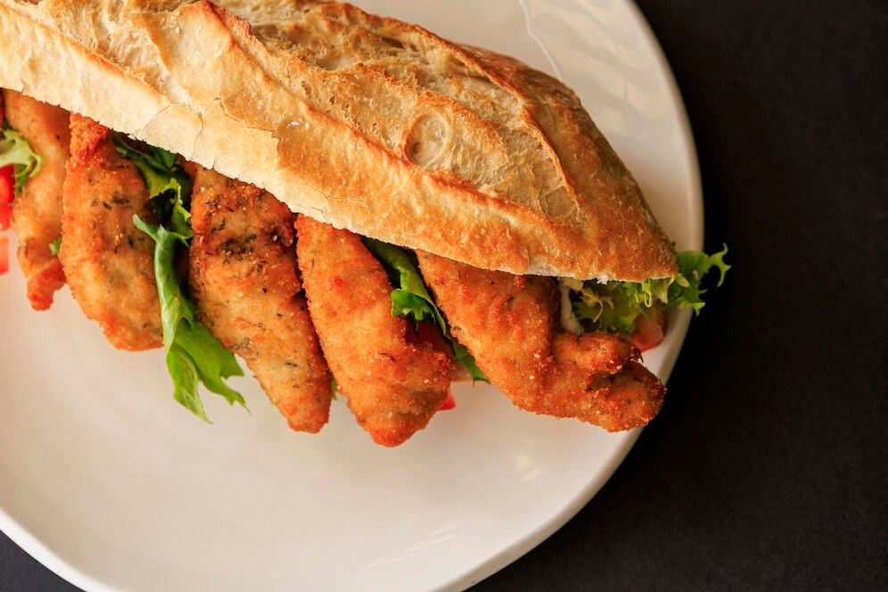 chicken sandwich platter