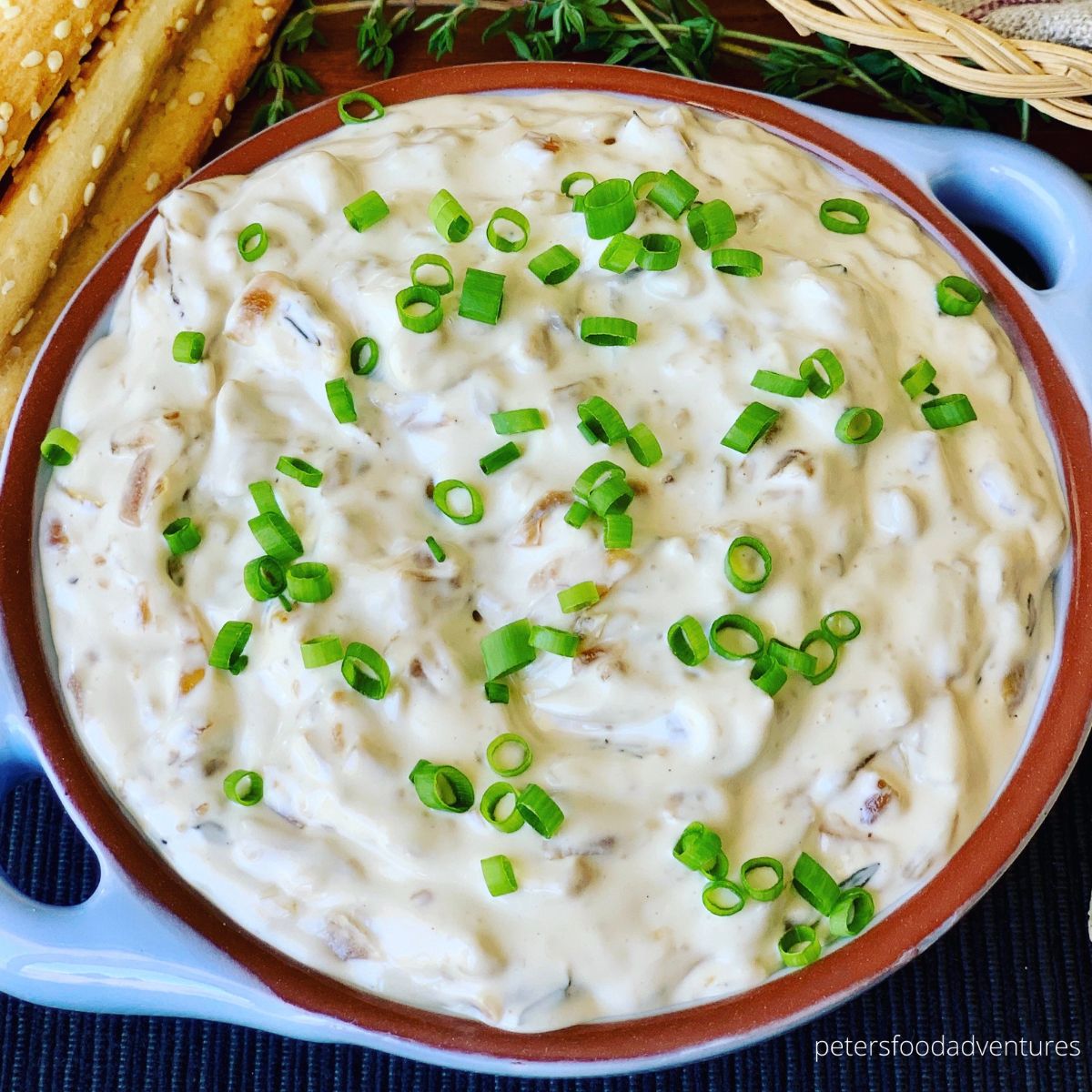 Sweet onion dip