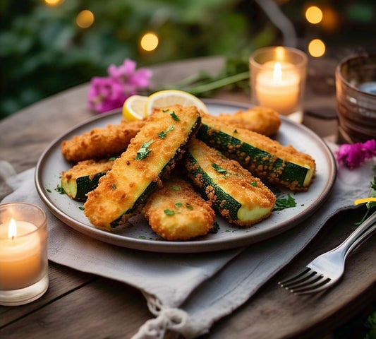 Breaded zucchini fingers