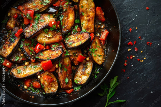 fried eggplant