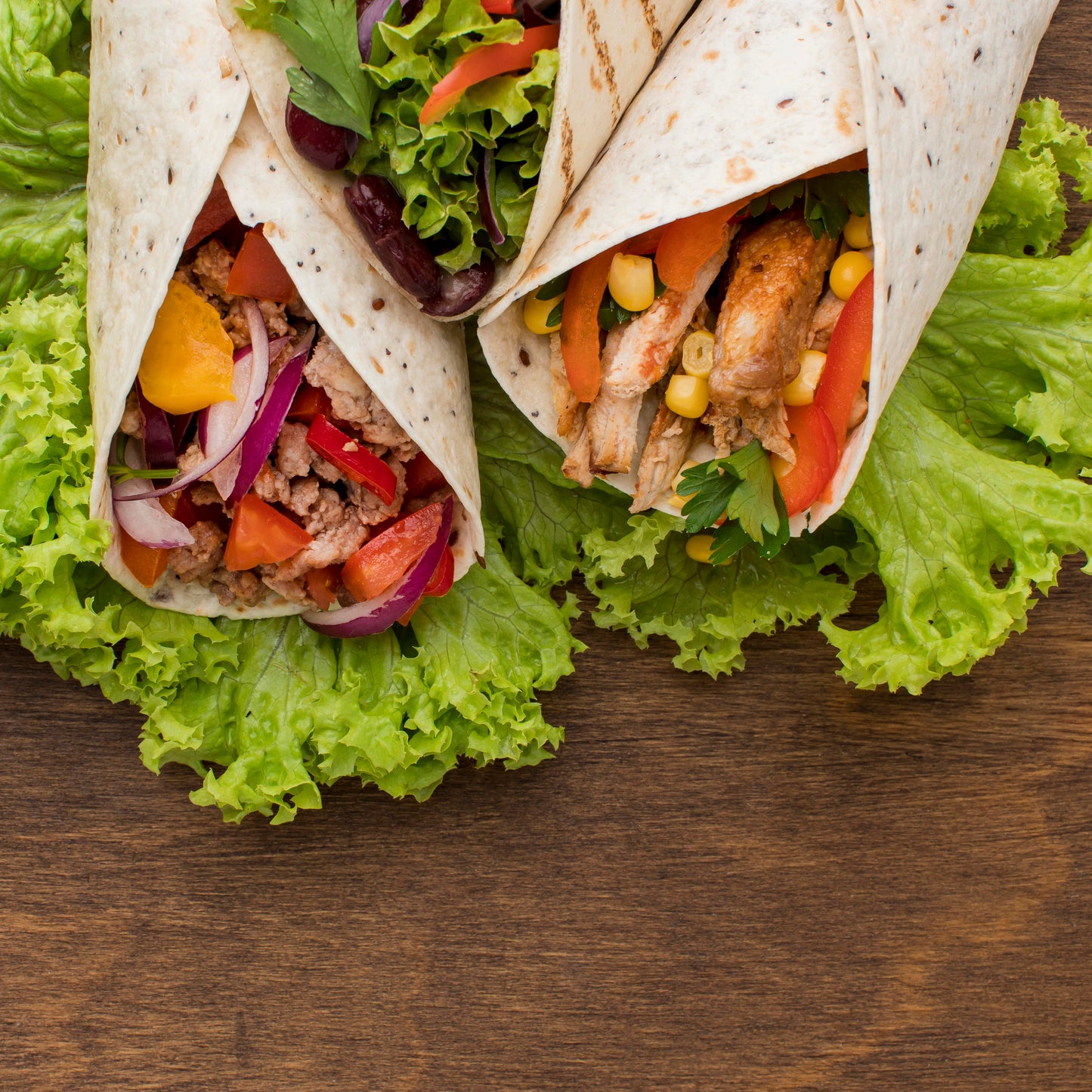 DELI WRAPS platter