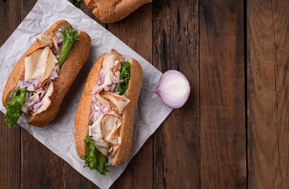 Deli sandwich platter