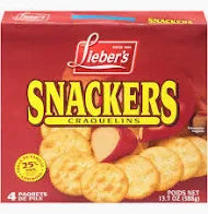Lieber's Snackers Salt Crackers
